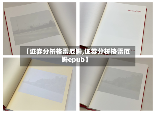 【证券分析格雷厄姆,证券分析格雷厄姆epub】