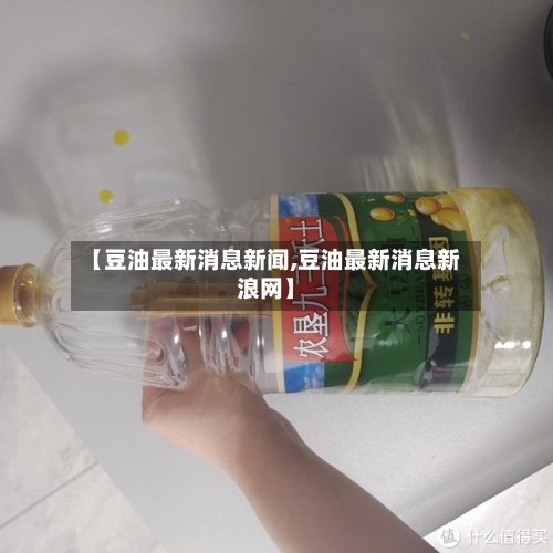 【豆油最新消息新闻,豆油最新消息新浪网】-第3张图片