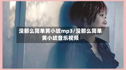 没那么简单黄小琥mp3/没那么简单黄小琥音乐视频