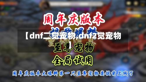 【dnf二觉宠物,dnf2觉宠物】