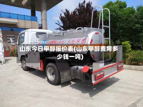 山东今日甲醇报价表(山东甲醇费用多少钱一吨)