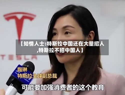 【知情人士:特斯拉中国还在大量招人,特斯拉不招中国人】-第3张图片