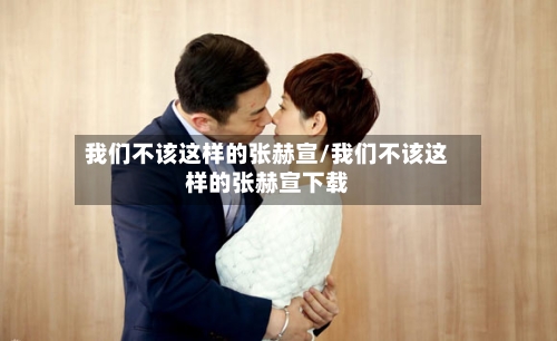 我们不该这样的张赫宣/我们不该这样的张赫宣下载-第3张图片