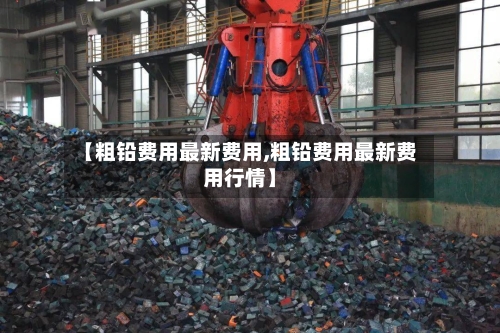 【粗铅费用最新费用,粗铅费用最新费用行情】