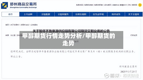 甲醇期货行情走势分析/甲醇期货的走势