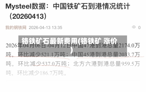 铬铁矿石最新费用(铬铁矿 涨价)