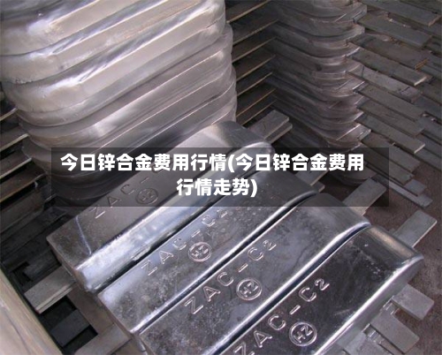 今日锌合金费用行情(今日锌合金费用行情走势)