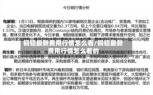 铜铝最新费用行情怎么看/铜铝最新费用行情怎么看的