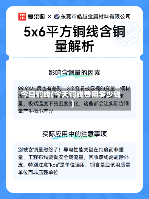 今日铜线(今天铜线费用多少钱)-第2张图片