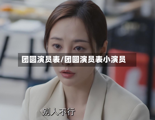 团圆演员表/团圆演员表小演员-第2张图片
