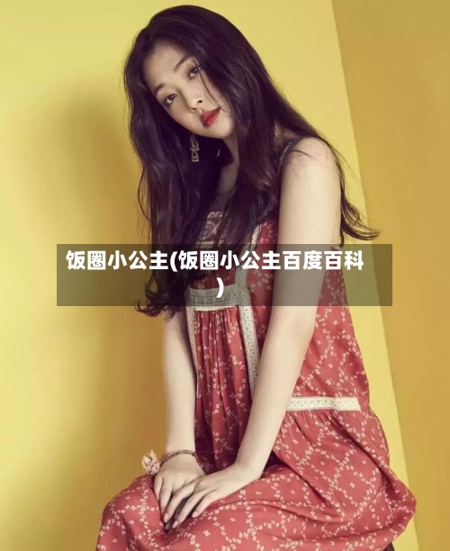 饭圈小公主(饭圈小公主百度百科)