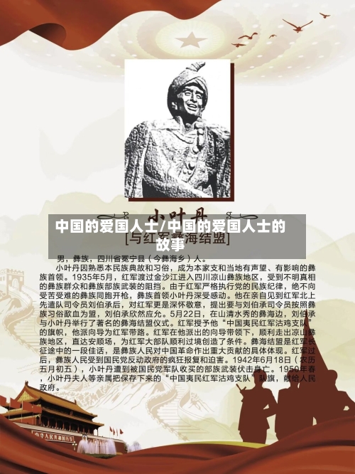 中国的爱国人士/中国的爱国人士的故事