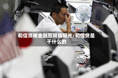 和信贷被金融照妖镜曝光/和信贷是干什么的-第2张图片