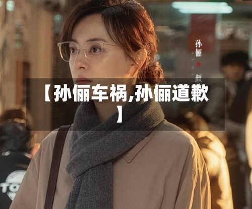 【孙俪车祸,孙俪道歉】