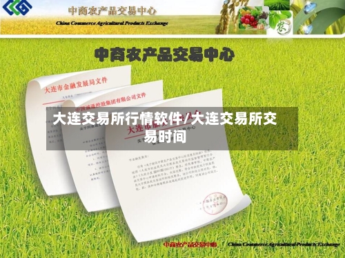大连交易所行情软件/大连交易所交易时间