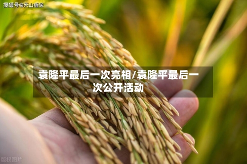 袁隆平最后一次亮相/袁隆平最后一次公开活动