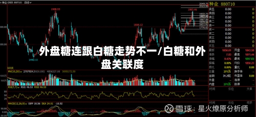 外盘糖连跟白糖走势不一/白糖和外盘关联度