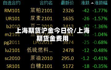 上海期货沪金今日价/上海期货金费用-第2张图片