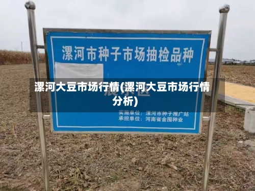 漯河大豆市场行情(漯河大豆市场行情分析)-第2张图片